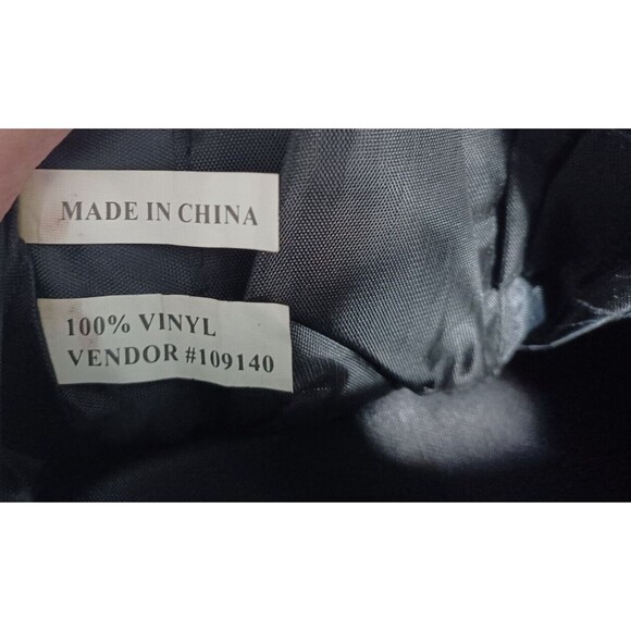 WORTHINGTON FAUX LEATHER BLACK ALLIGATOR TOTE BAG LARGE PURSE - Picture 7 of 15